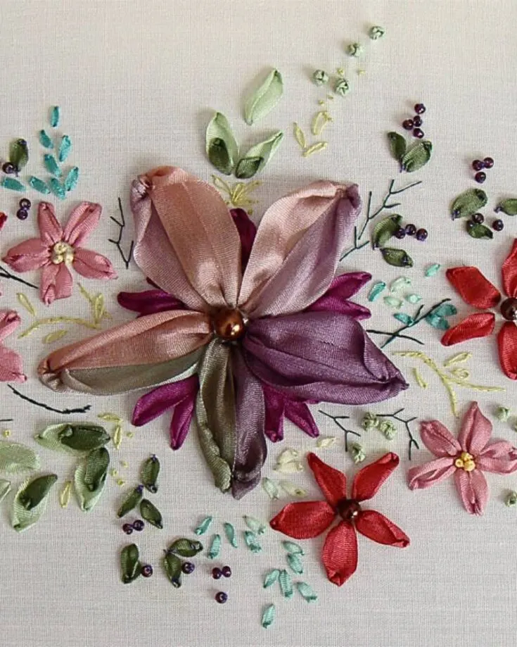 Embroidery Flowers