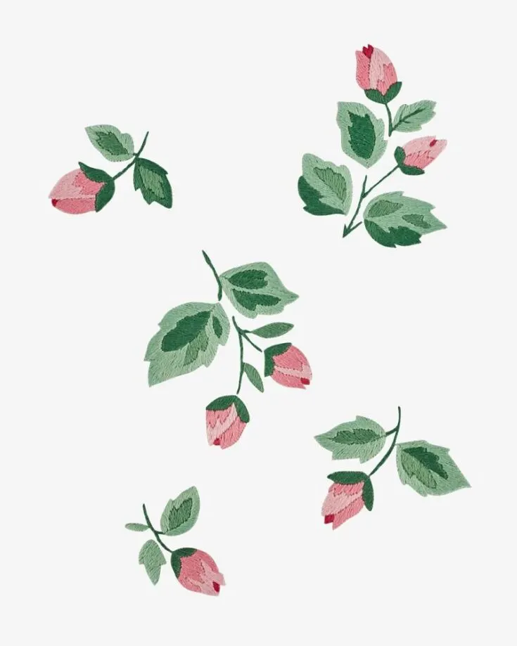Embroidery Flowers