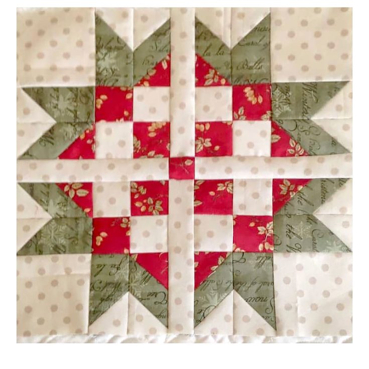 The details of this Scandinavian quilt block may appear complex, but don't worry! You'll learn to sew the star point using the corner triangle method and a four-patch block, and once you've got that figured out, assembling your quilt block will be simple!
