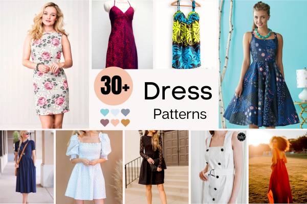 30 Dress Patterns You Shouldn’t Miss