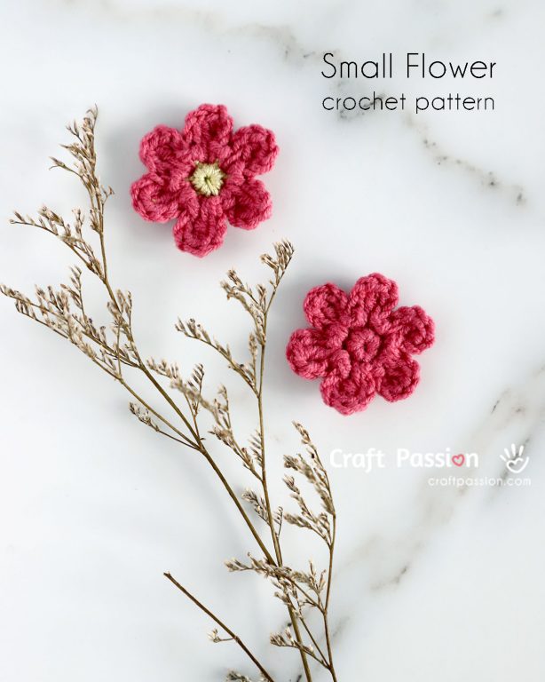 Crochet Flower Easy Free Crochet Pattern Craft Passion