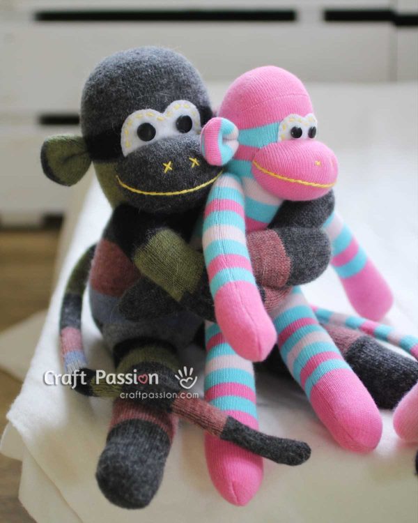 stuffed monkey sewing pattern