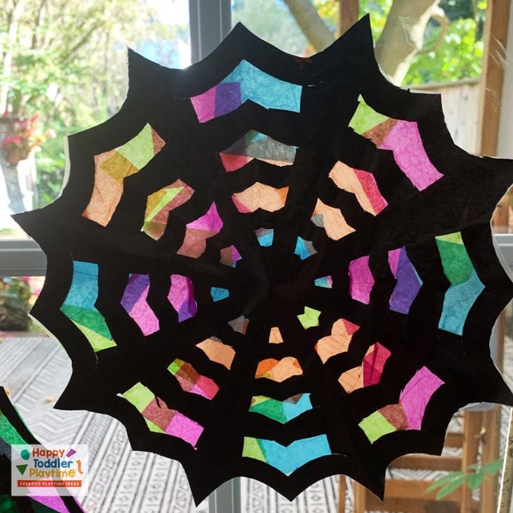 A suncatcher is usually used to collect natural daylight from the environment. However, this does not mean that it is its only purpose. This craft is so beautiful and easy! Not to mention, it reflects sunlight perfectly in colorful rays.
