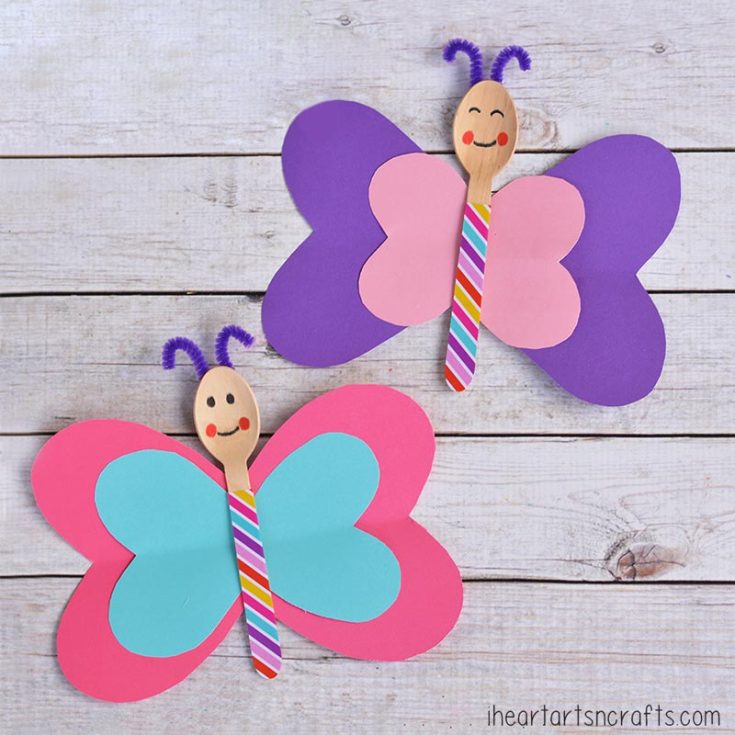 Arts and crafts? More like Hearts and Crafts! Jackie from I Heart Arts and Crafts will show you how to make adorable spoon-shaped butterflies for kids. By following her tutorial, you can learn to repurpose unwanted materials.