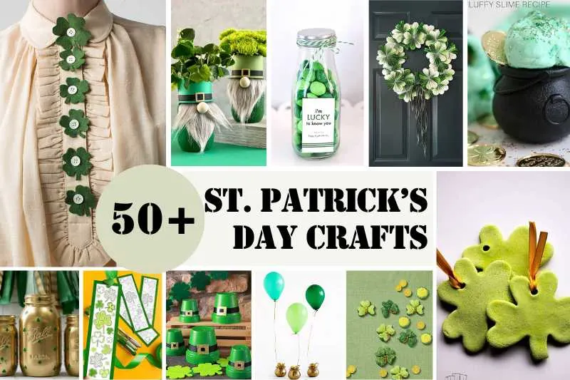 51 Cute and Free St. Patrick’s Day Crafts
