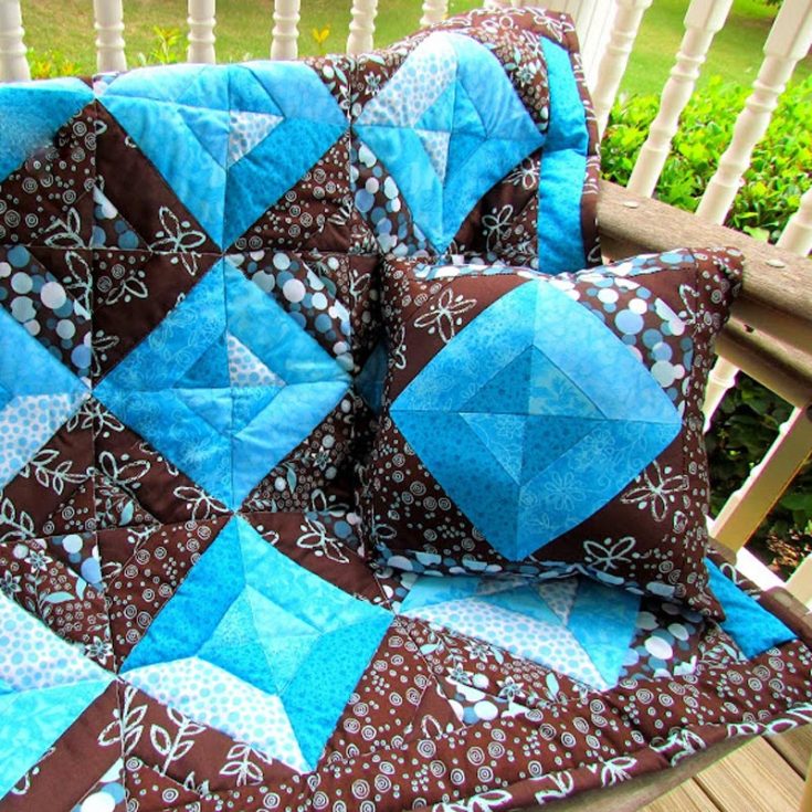 This simple yet stylish quilt pattern will have you falling head over heels! It is perfect for beginner quilters because of how easy and breezy it is to make. Here&rsquo;s a fun tip to make it more visually appealing. Select a color you like and combine three tonal values of light, medium, and dark jelly roll strips. As this article series is split into 4, be sure to check out their links on how to sew, quilt, and bind. Size: Lap Quilt