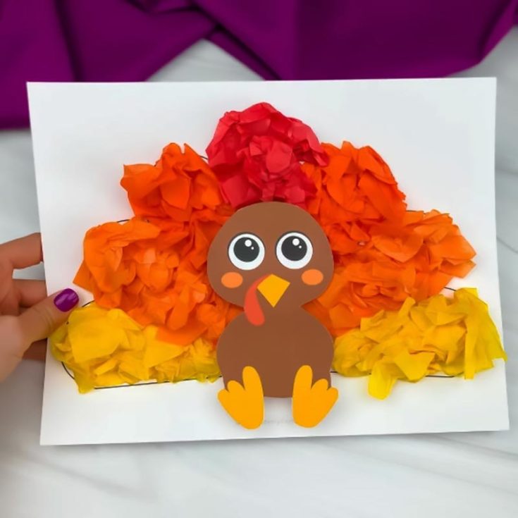 Learn how to make this fun craft by clicking the link below to access the tutorial that provides a free template, making it even easier to follow. Sit back and watch as your tissue paper turns into vibrant colors!