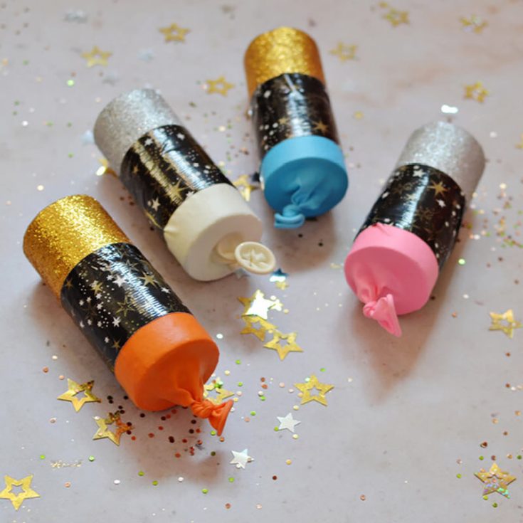 Craft these toilet paper tube party poppers with your kids for their upcoming birthday celebrations! Follow this easy tutorial to start crafting. Just be sure to clean up the confetti mess right after!