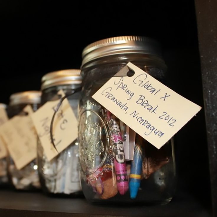 All those travel tickets, concert tickets, and God knows what else... What do we do with them? Why not turn them into walking memories by using some jars and making time capsules out of them!