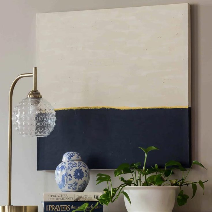 Why buy it when you can make your own? Save so much money with this tutorial, as Sherry from Savvy Apron teaches you to upcycle your thrifted canvas. Turn it into a work of art!