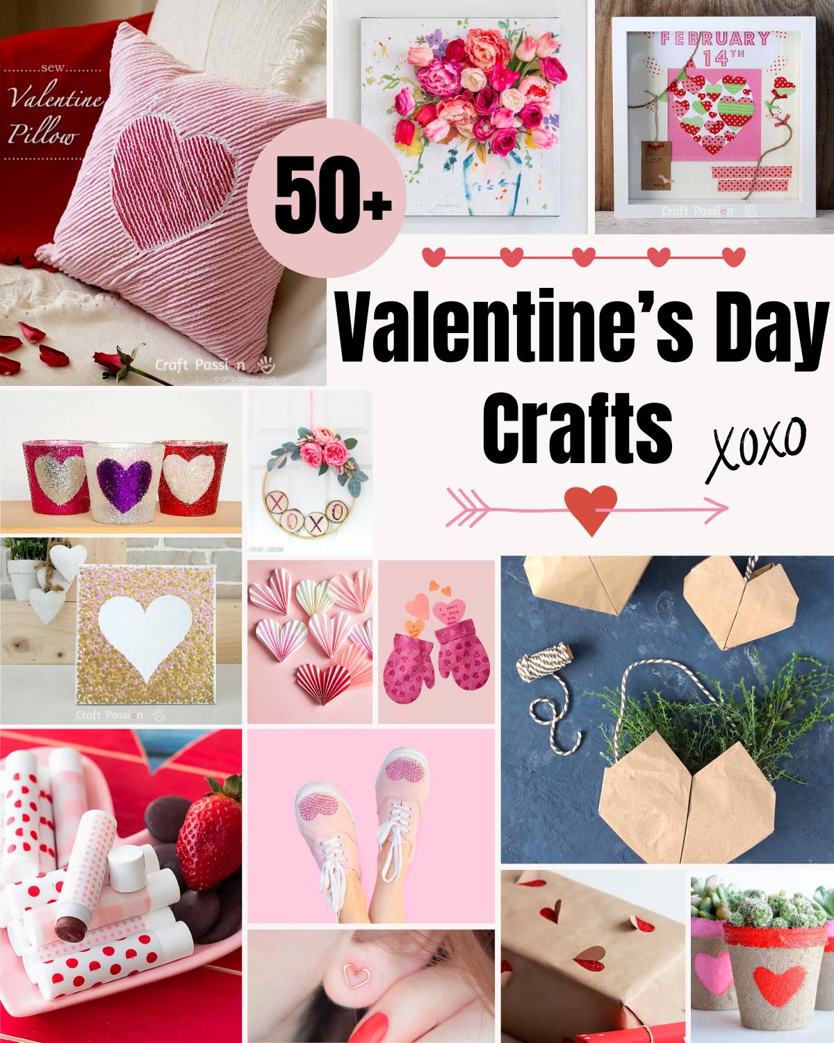 Get inspired this Valentine's and Galentine's with personalised DIY Valentines Day crafts. This roundup list puts together crafts for adults and kids to make.