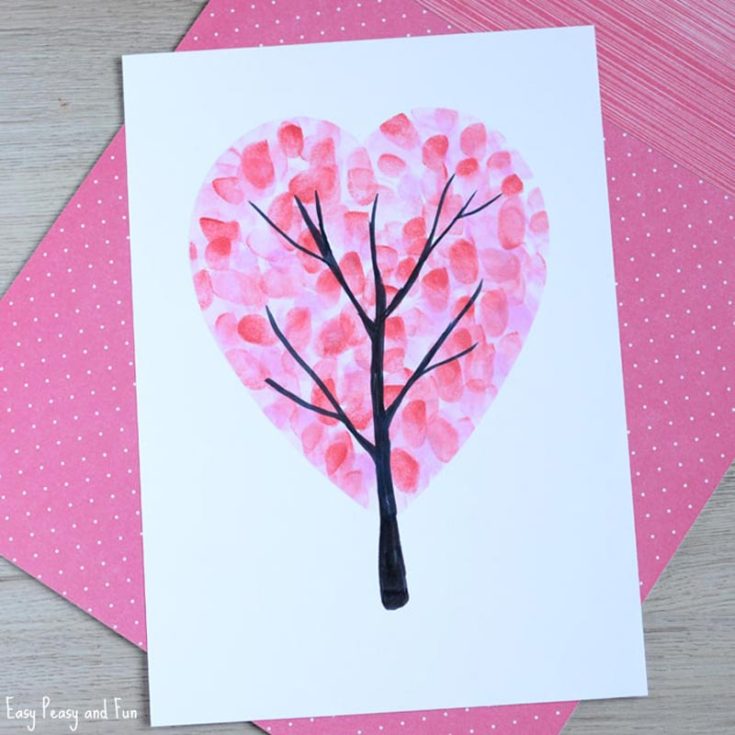 Here is another method to shower your mom with love this Mother&rsquo;s Day. Instead of using ink pads, grab some paper, craft paint, and use your creative touch to make this wonderful artsy card. This could also be a fun and collaborative art project to do with your kids as you allow them to express their love to their mom.