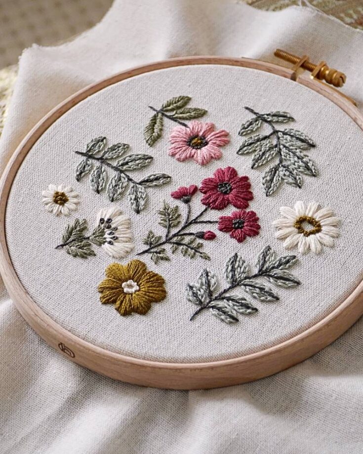 Embroidery Flowers