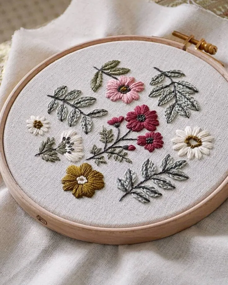 Embroidery Flowers