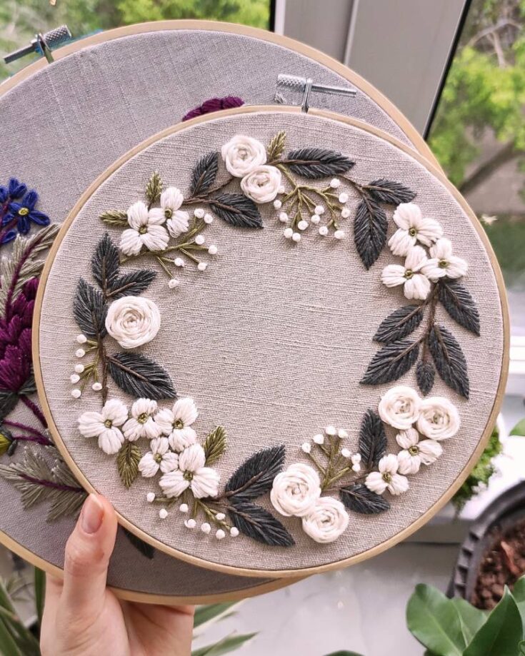 Embroidery Flowers