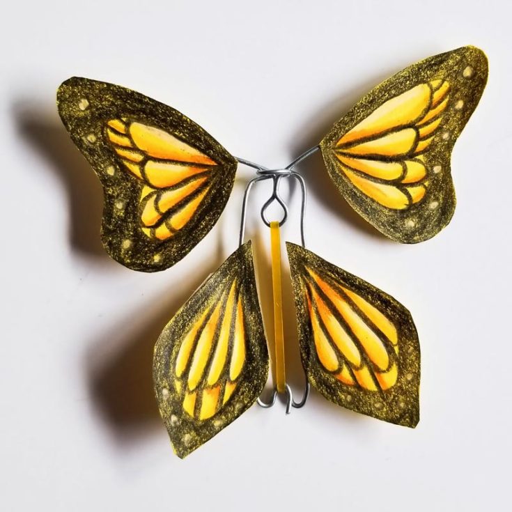 This Wind-Up Paper Butterfly will flutter straight to your heart when you finish making it. It serves as a good bookmark or card invitation. Not to mention, it takes minimal effort and materials.