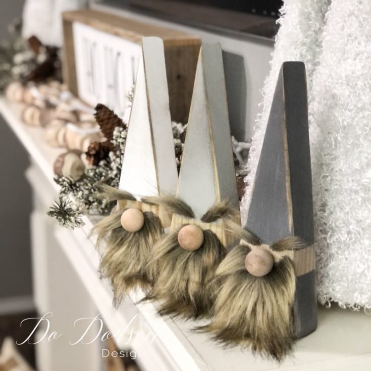 Gnomes can be crafted with almost anything you can find, including scraps! These wood block gnomes are a creative way to repurpose leftover materials while making a playful addition to your home.