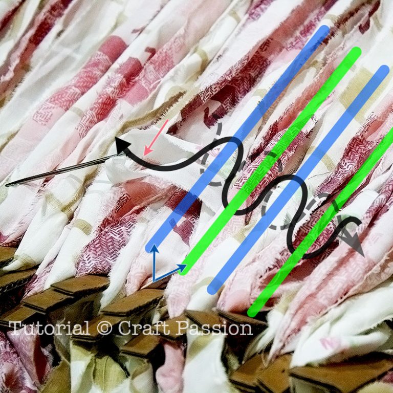 Woven Rag Rug Making How To Make A Rag Rug - Woven Rug • Easy Recycle Craft