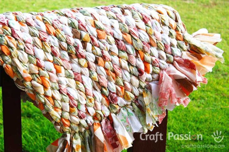 how to make a rag rug