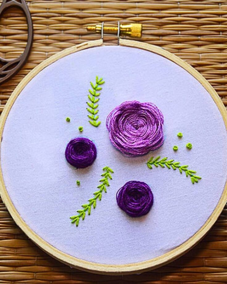 Embroidery Flowers