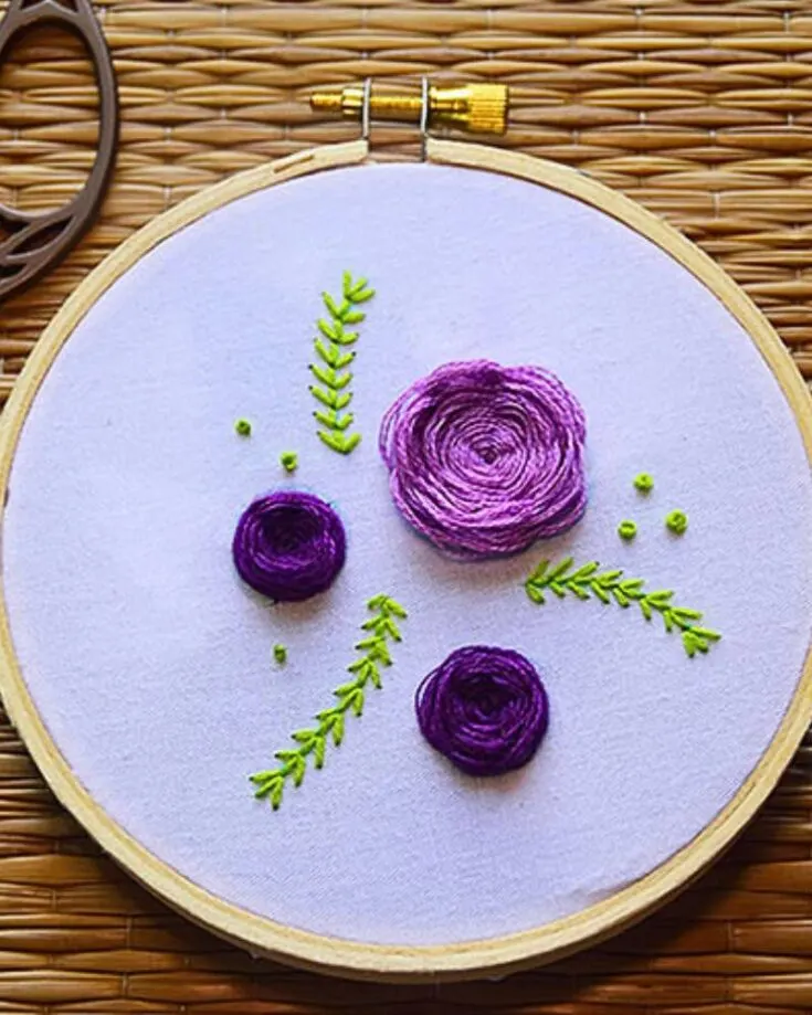 Embroidery Flowers
