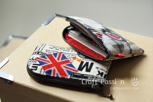 Small Zipper Pouch Sewing Pattern